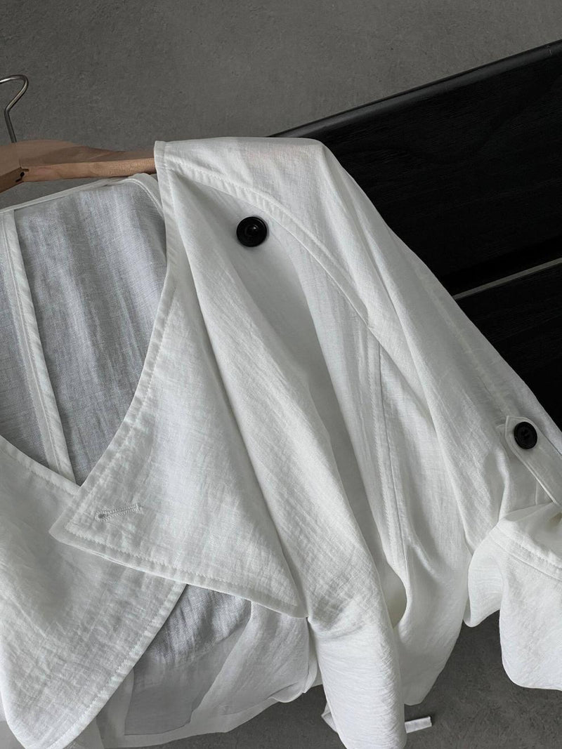 M-2XL 七分袖 薄手素材
