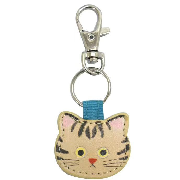 テクスチャ 可愛い猫ちゃん バッグチャーム/キーホルダー