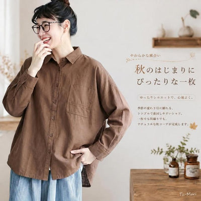 厚手仕様 ロングスリーブ シャツ
