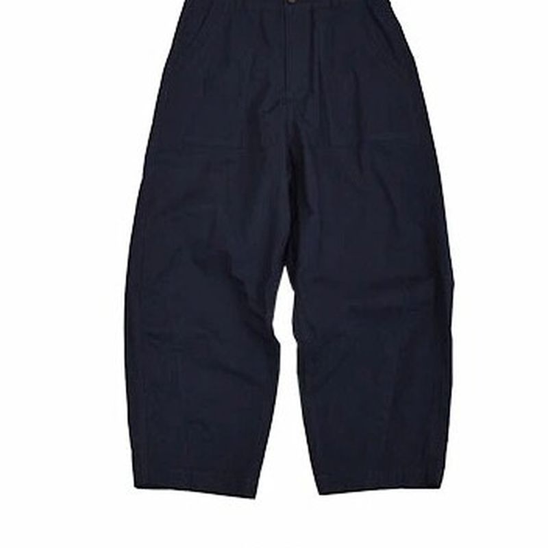 S～4L コットン ハイウエストパンツ