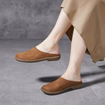 無地 キック フラットシューズ