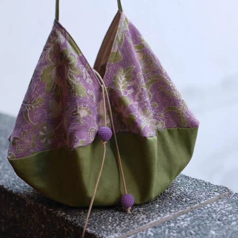 ショルダーバッグ モリ系 花柄 レトロ レディースバッグ