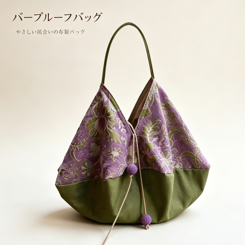 ショルダーバッグ モリ系 花柄 レトロ レディースバッグ