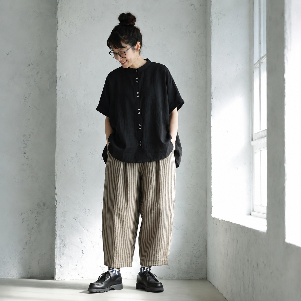 長袖タイプが新登場 サルエルパンツセットアップ