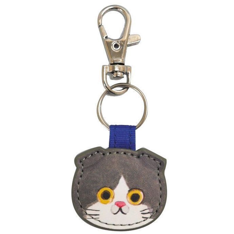 テクスチャ 可愛い猫ちゃん バッグチャーム／キーホルダー
