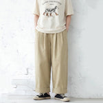 デニムベスト・長袖シャツ・ワイドパンツ 単品・セット販売
