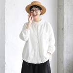 綿麻 さらりとした肌触り 軽い羽織りもの
