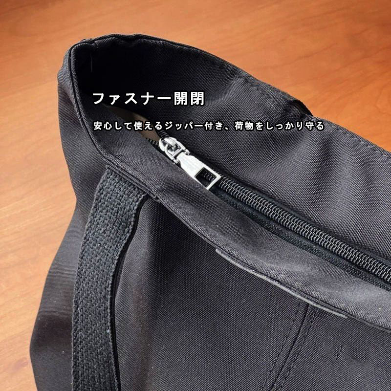 シンプルデザイン ユーティリティ トートバッグ