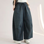 チェック柄 ガウチョパンツ