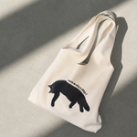 猫ちゃんのキャンバスバッグ