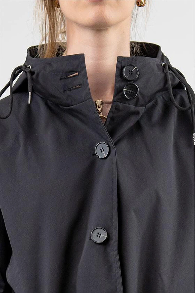 S～5XL ミディアムトレンチコート