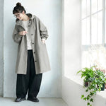 S～5XL ミディアムトレンチコート