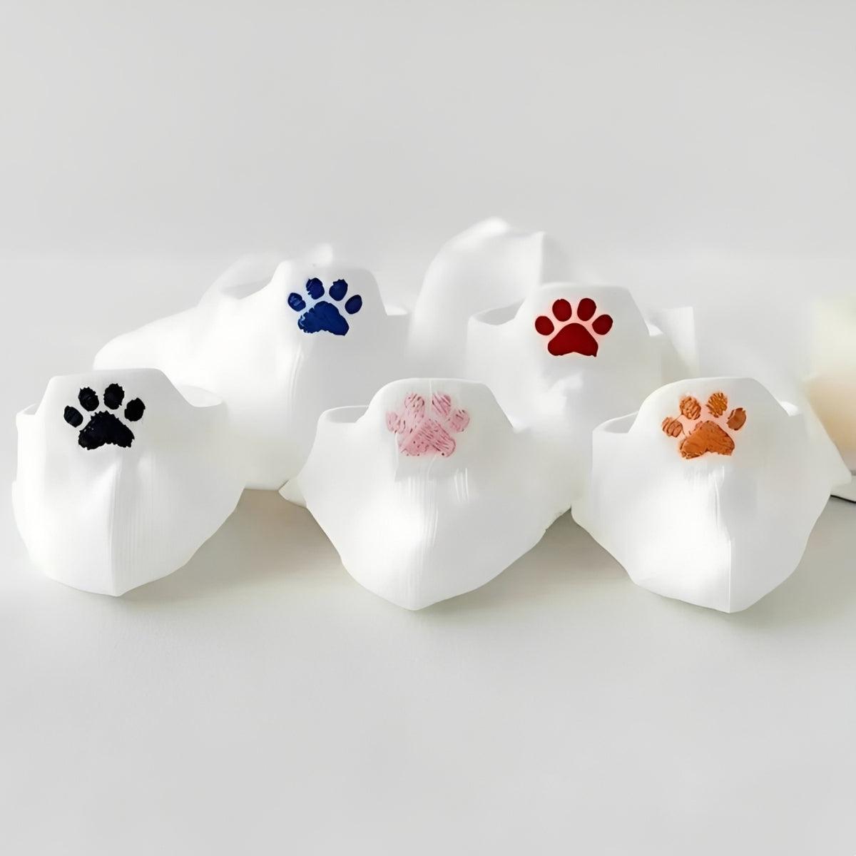 刺繍 犬 花模様 汗吸収 高通気 ソックス