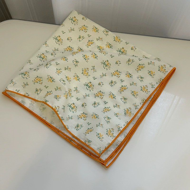 入荷 プリント 縁取り加工 スウィート スカーフ