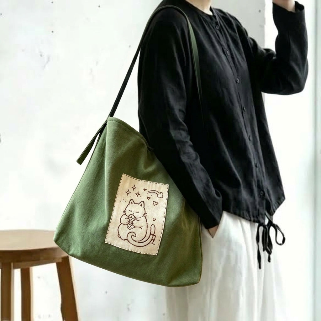かわいい猫 キャンバスバッグ