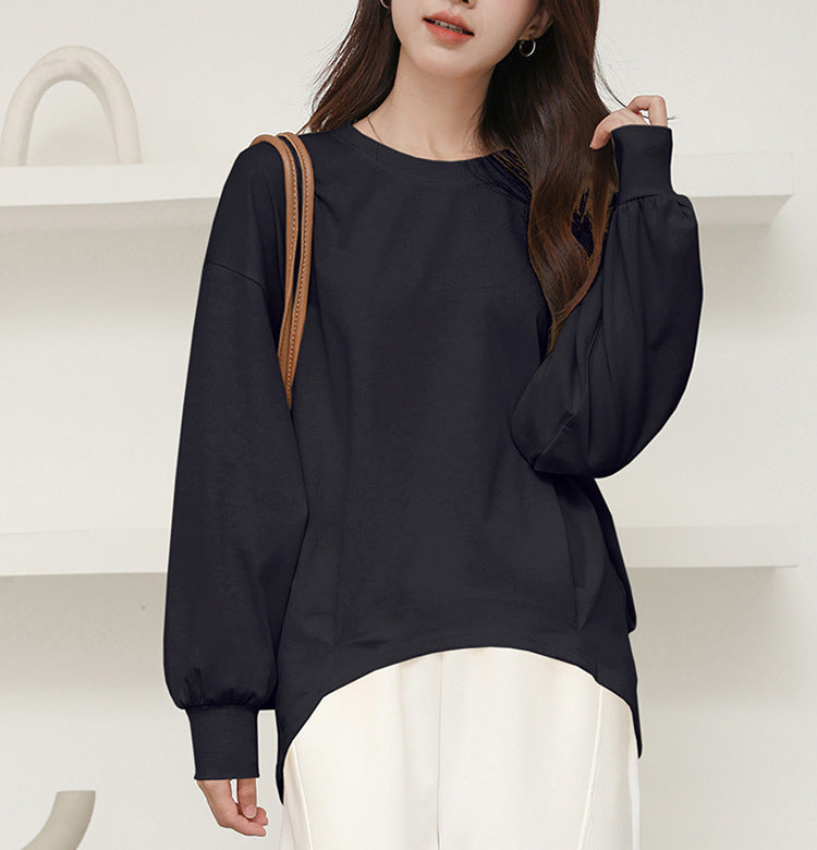 コットン テクスチャ 無地 Tシャツ