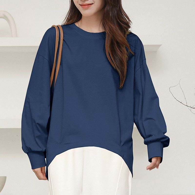 コットン テクスチャ 無地 Tシャツ