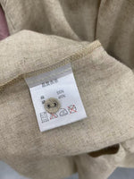 綿麻 長袖 シャツ