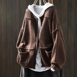 M～4XL 長袖 カーディガン