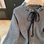 3色展開｜リボンタイ 長袖カーディガン