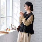 2色展開｜ボウタイ付き 前開きベスト
