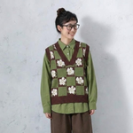 シャツ×ニットベスト セットアップ・単品