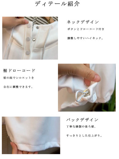 無地 フロントジップパーカー