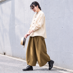 大きいサイズ対応｜ハイウエスト バルーンパンツ