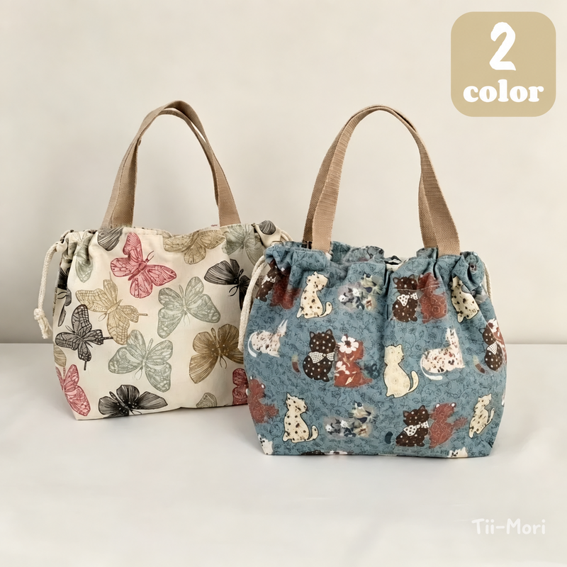 動物柄 キャンバスバッグ