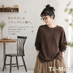 L～5XL ボタンデザイン アシンメトリー パーカー
