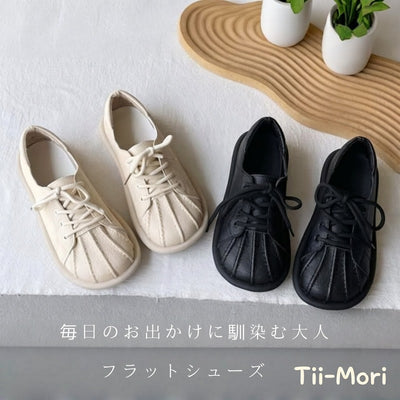 大人フラットシューズ