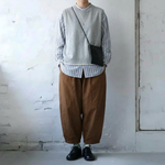 リラックス感 無地 カジュアルパンツ