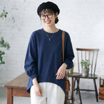 コットン テクスチャ 無地 Tシャツ