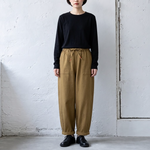 M‑2XL ウエストゴム ガウチョパンツ