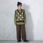 シャツ×ニットベスト セットアップ・単品