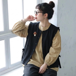 2色展開｜ボウタイ付き 前開きベスト