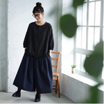 ドロップショルダー ロングスリーブ シャツ
