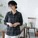 L～5XL チェック柄 オーバーサイズシャツ