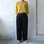 ストレート スルーシーズン ロングパンツ