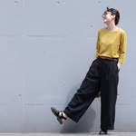 ストレート スルーシーズン ロングパンツ