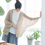 コットン 接触冷感 UVカット ドルマンスリーブ 効果 カーディガン