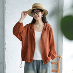 無地 フード付き 長袖 日焼け止め服