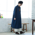 ルーズシルエット デニム シャツワンピース