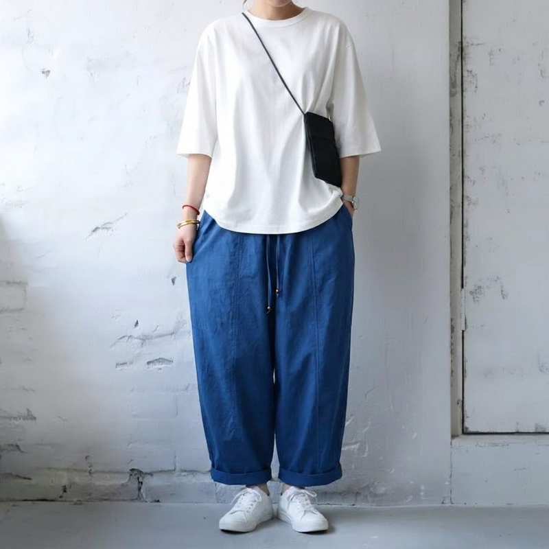 無地 パンツ