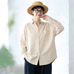 厚手仕様 ロングスリーブ シャツ