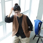 適秋仕様 ショート丈 ノースリーブベスト