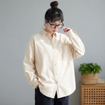 厚手仕様 ロングスリーブ シャツ