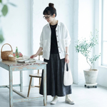 コットン 2XL～5XL 無地 ポケット付き ボタン 長袖 シャツ