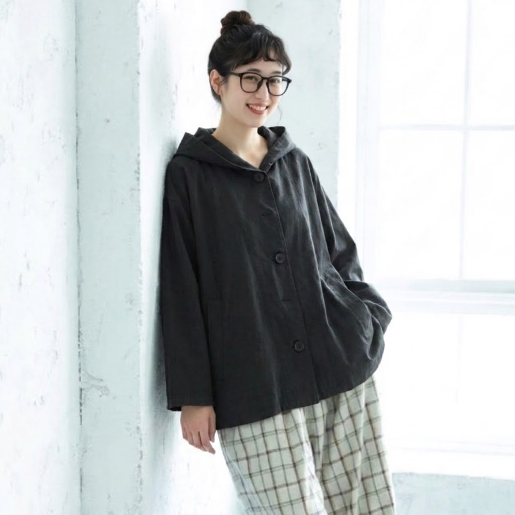 フード付き アウター