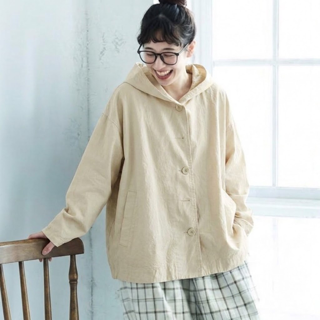 フード付き アウター